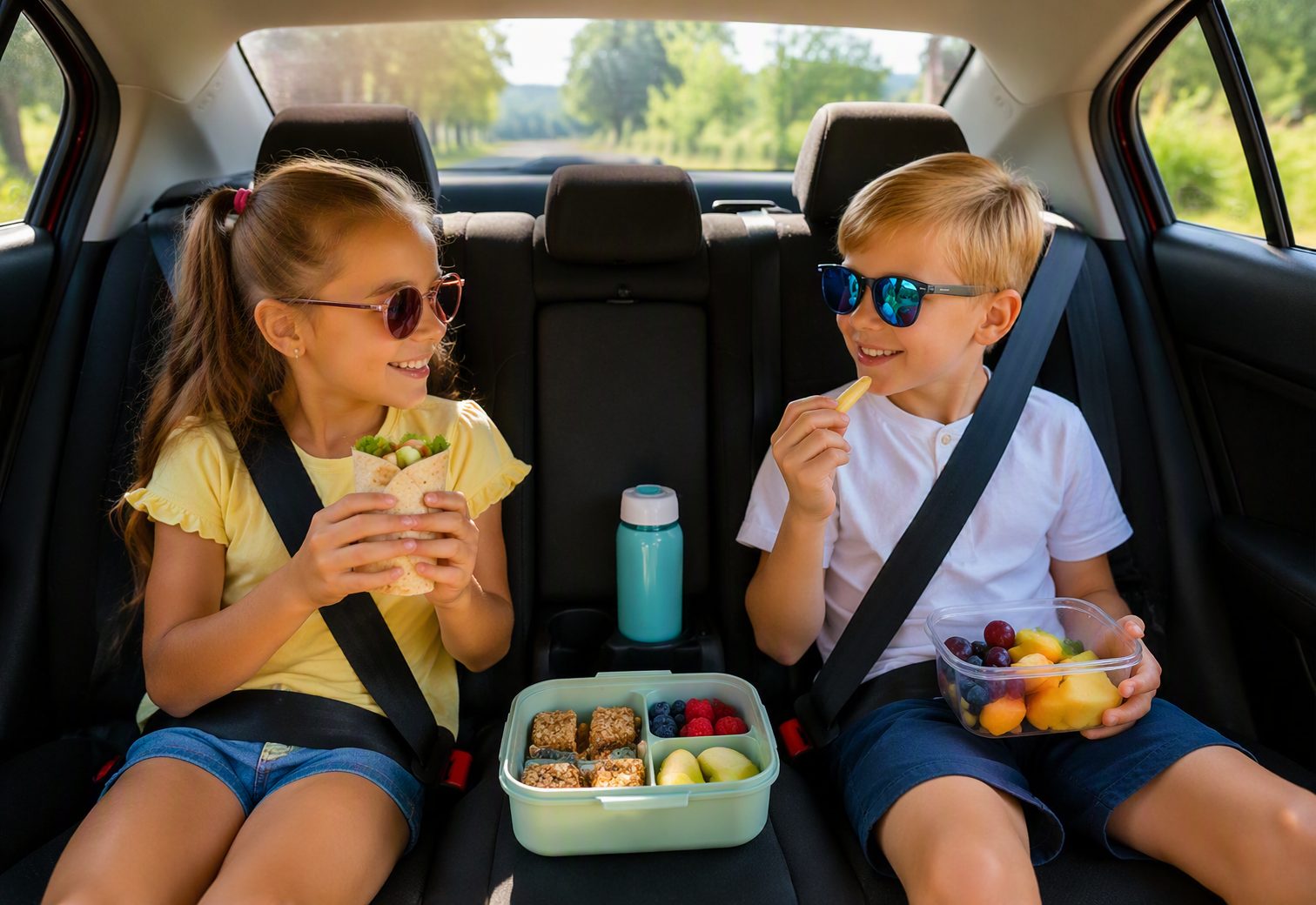 Letní snacky na&nbsp;cesty: Rychlé tipy, které zachrání každý výlet