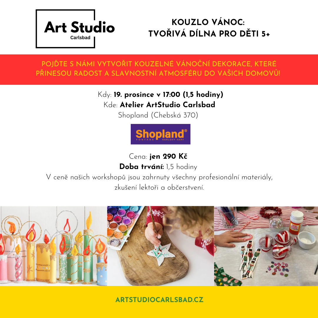 Christmas creative workshop for children 5+