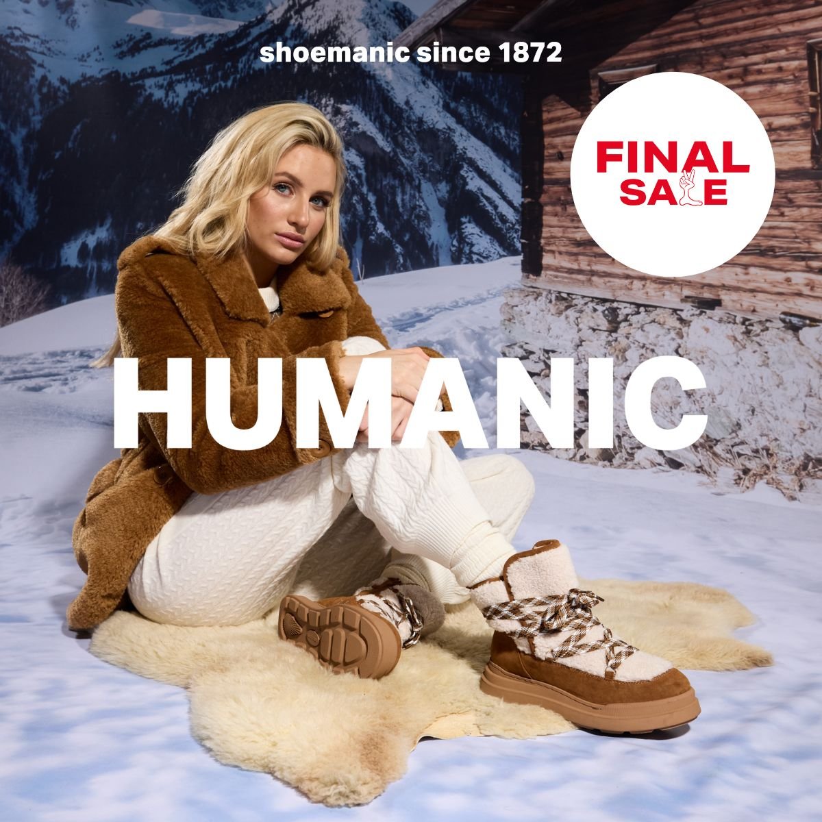 Final sale at HUMANIC!