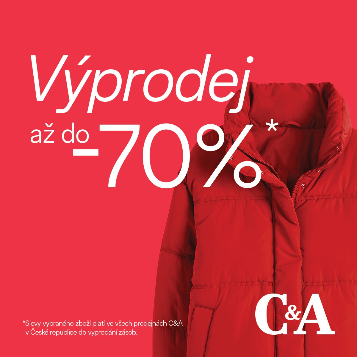 Výprodej až do 70 %