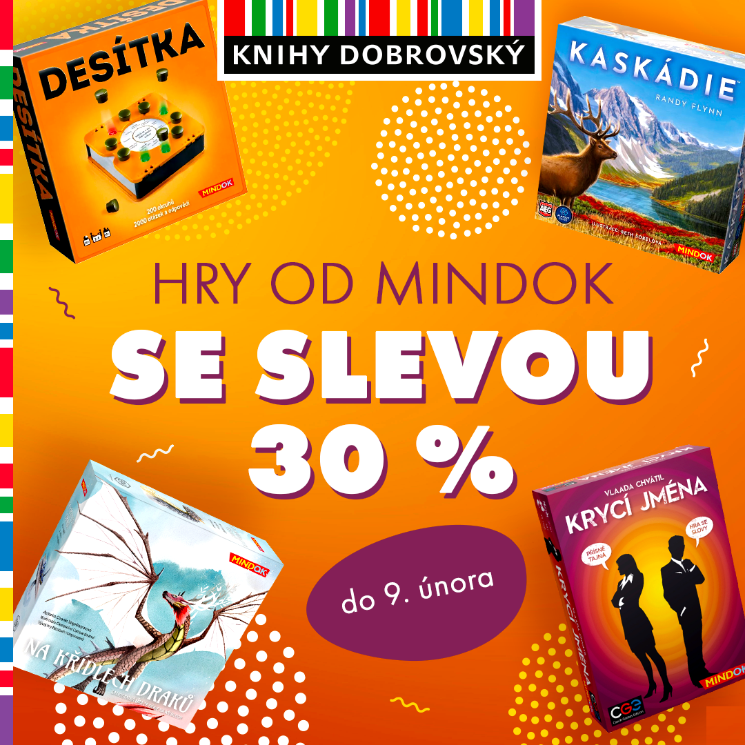 Obří akce na Mindok se slevou 30 %.