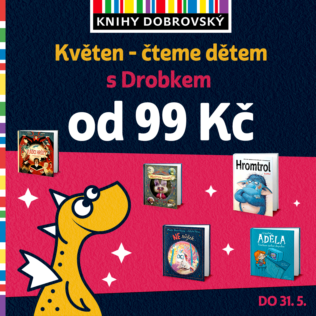 Травень – Читаємо дітям. З Drobek від 99 крон