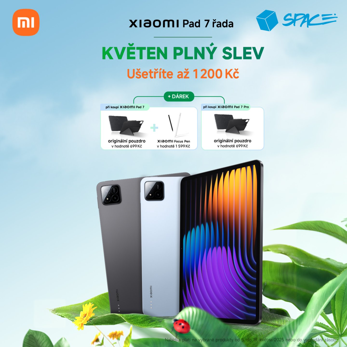 Mai-Aktion: Xiaomi Pad 7 mit bis zu 1.200 CZK Rabatt + Gratisgeschenk!