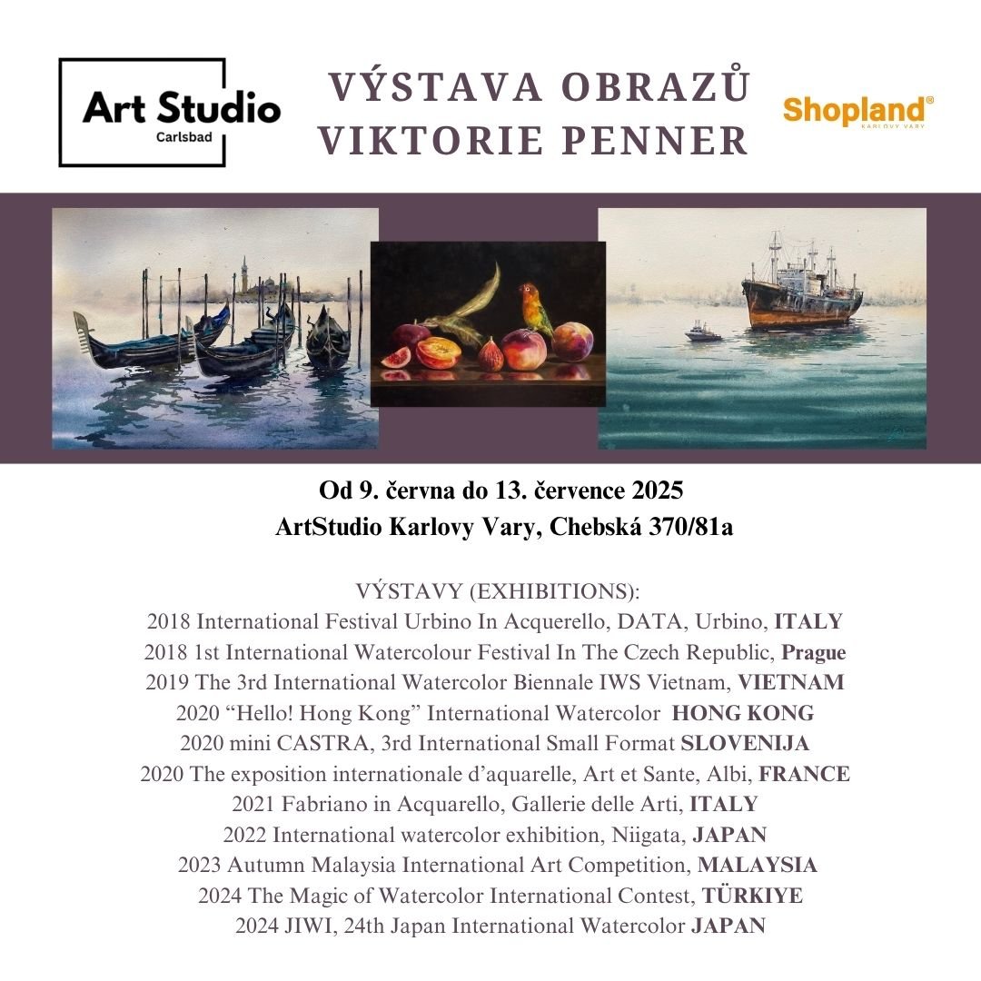 Ausstellung mit Gemälden von Viktoria Penner