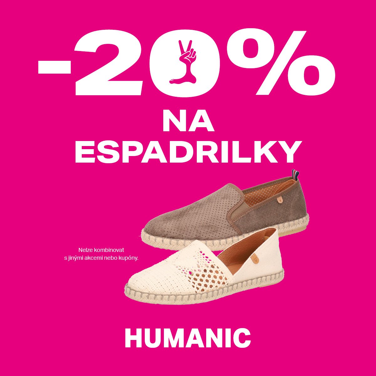 -20 % auf Espadrilles!