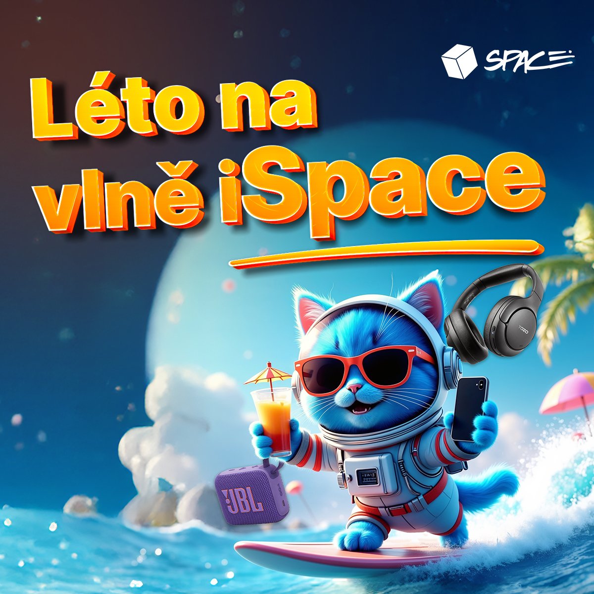 Літо з SPACE 🌊: Гаджети, які приносять радість! 😎