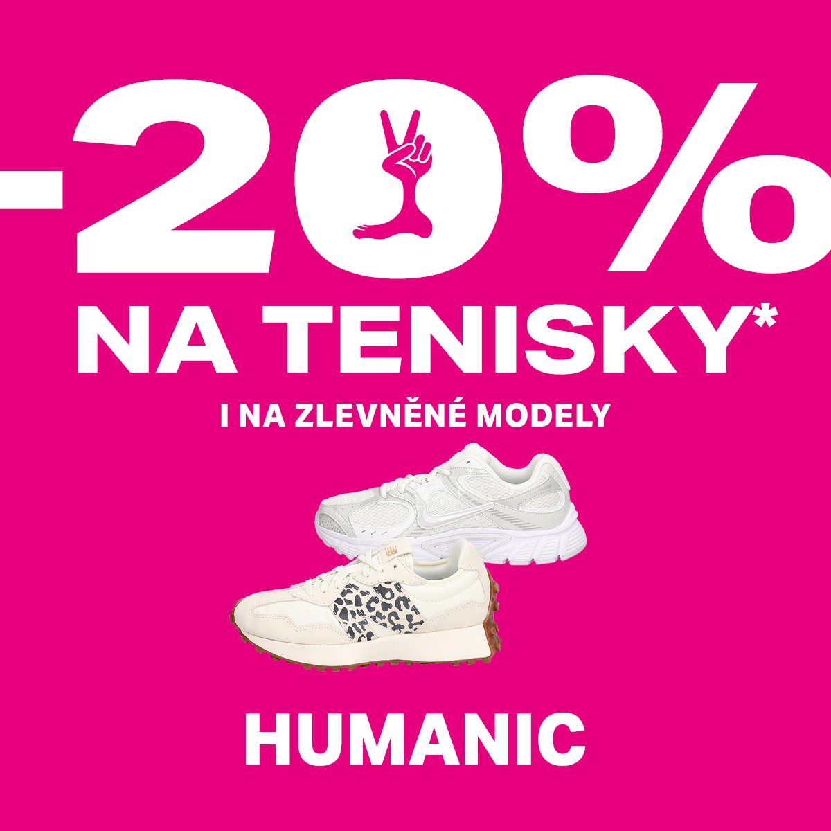 -20% on Sneakers at HUMANIC