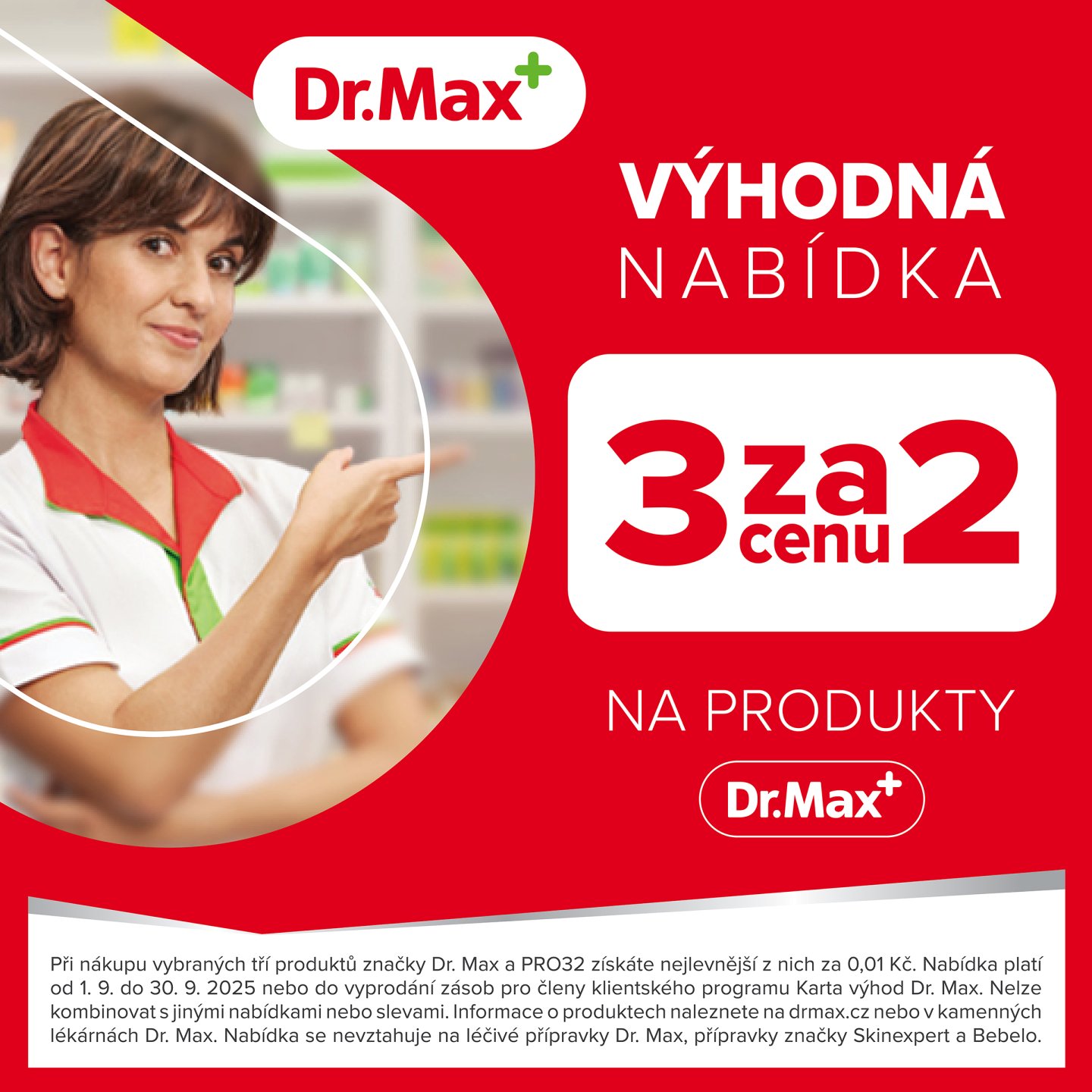 3 for 2 on Dr. Max products