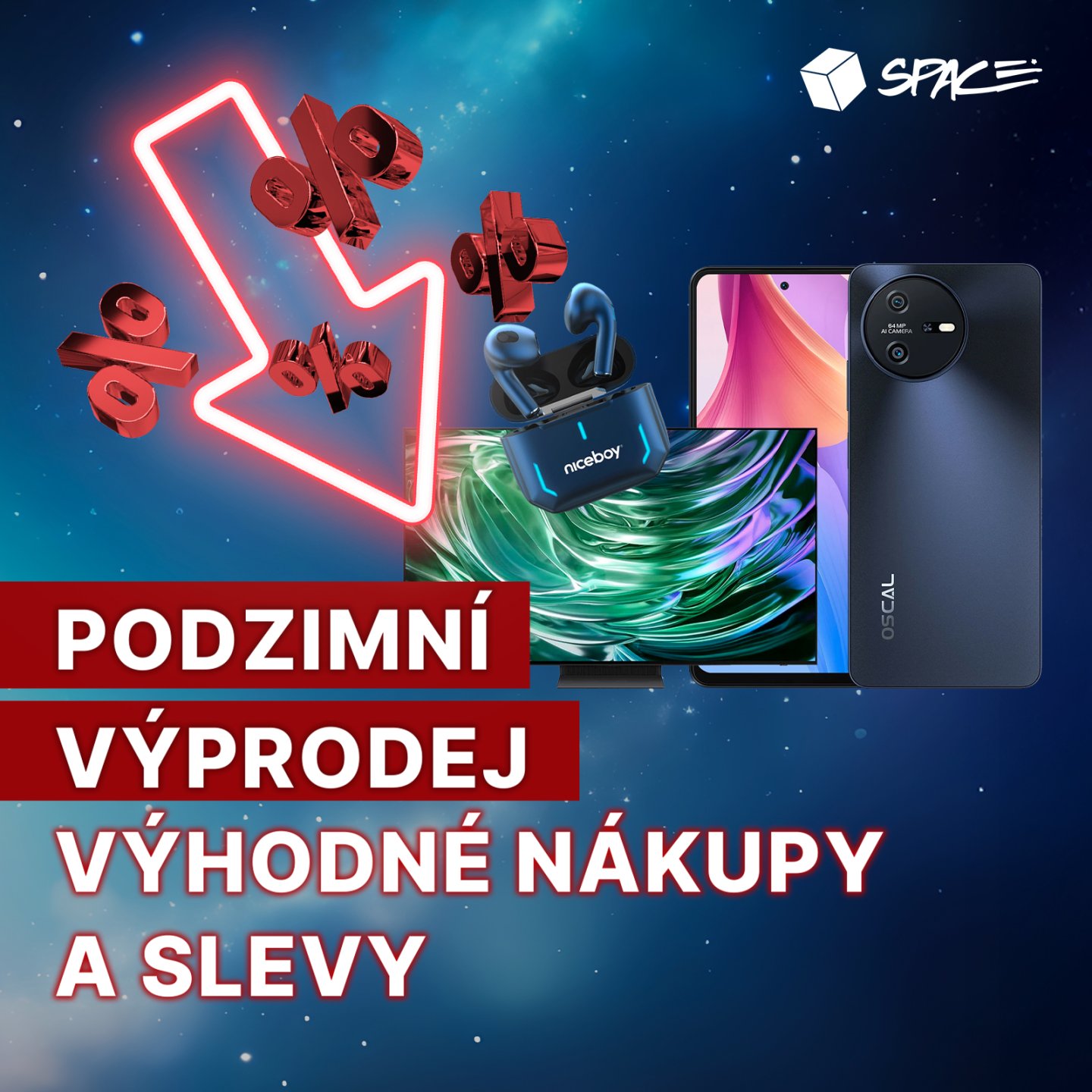 Podzimní výprodej v prodejně SPACE právě začal! 🍁