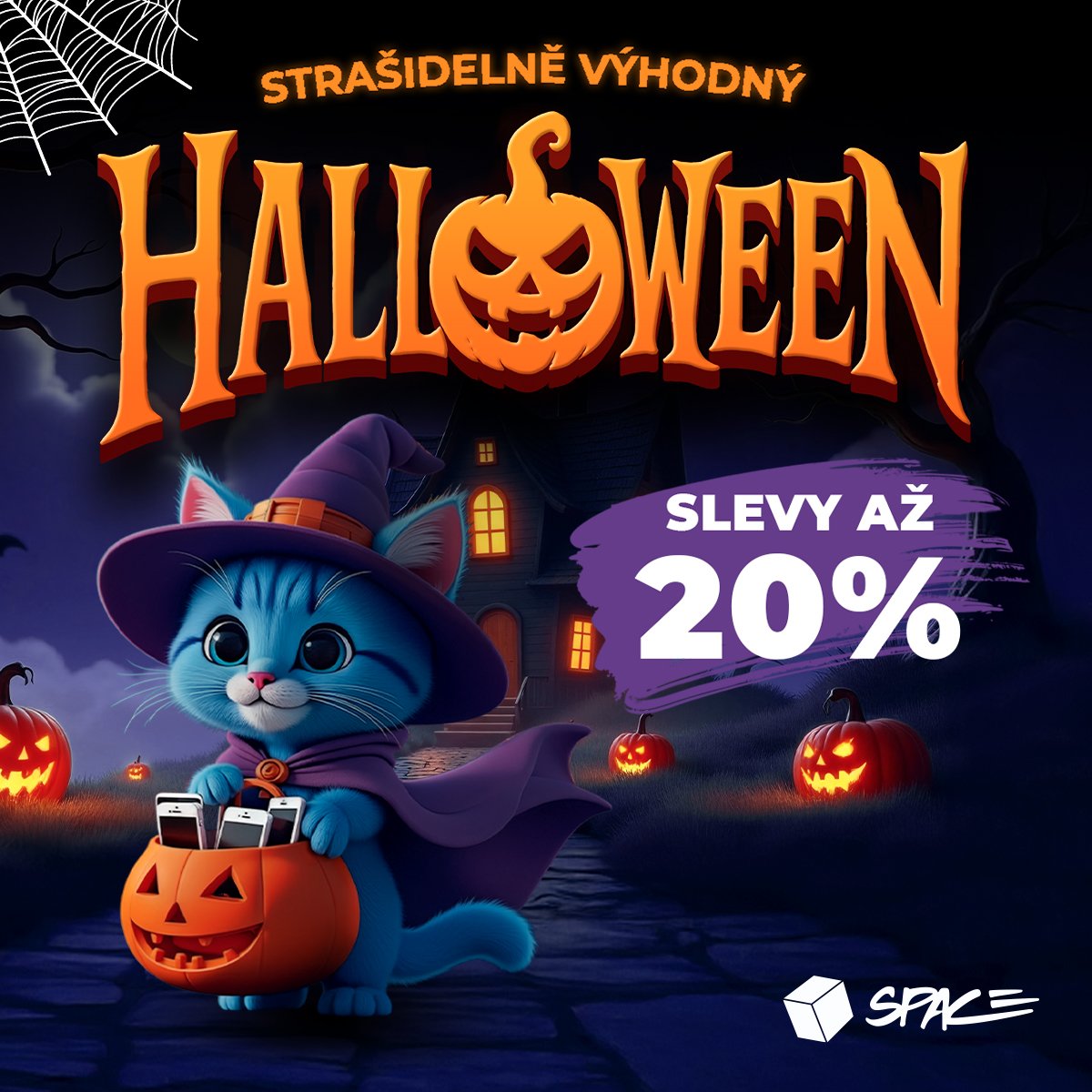 Strašidelně výhodný Halloween ve SPACE