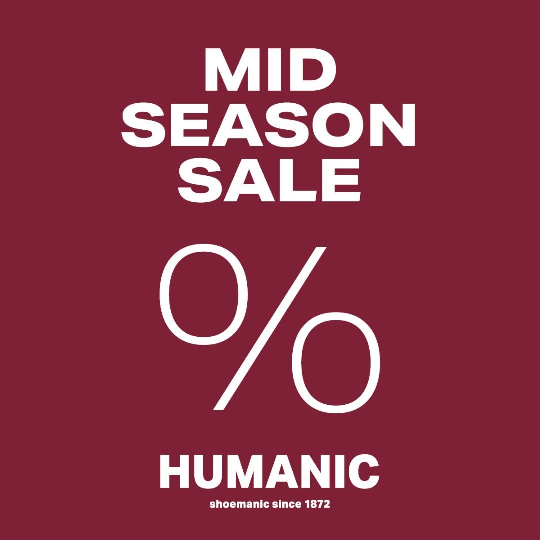 Mid Season Sale at HUMANIC!