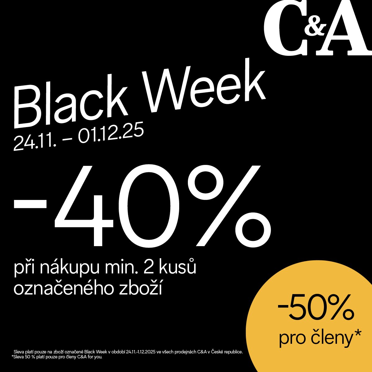 C&A Black Week