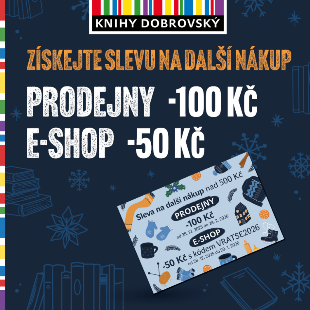 Discount for your next purchase at KNIHY DOBROVSKÝ