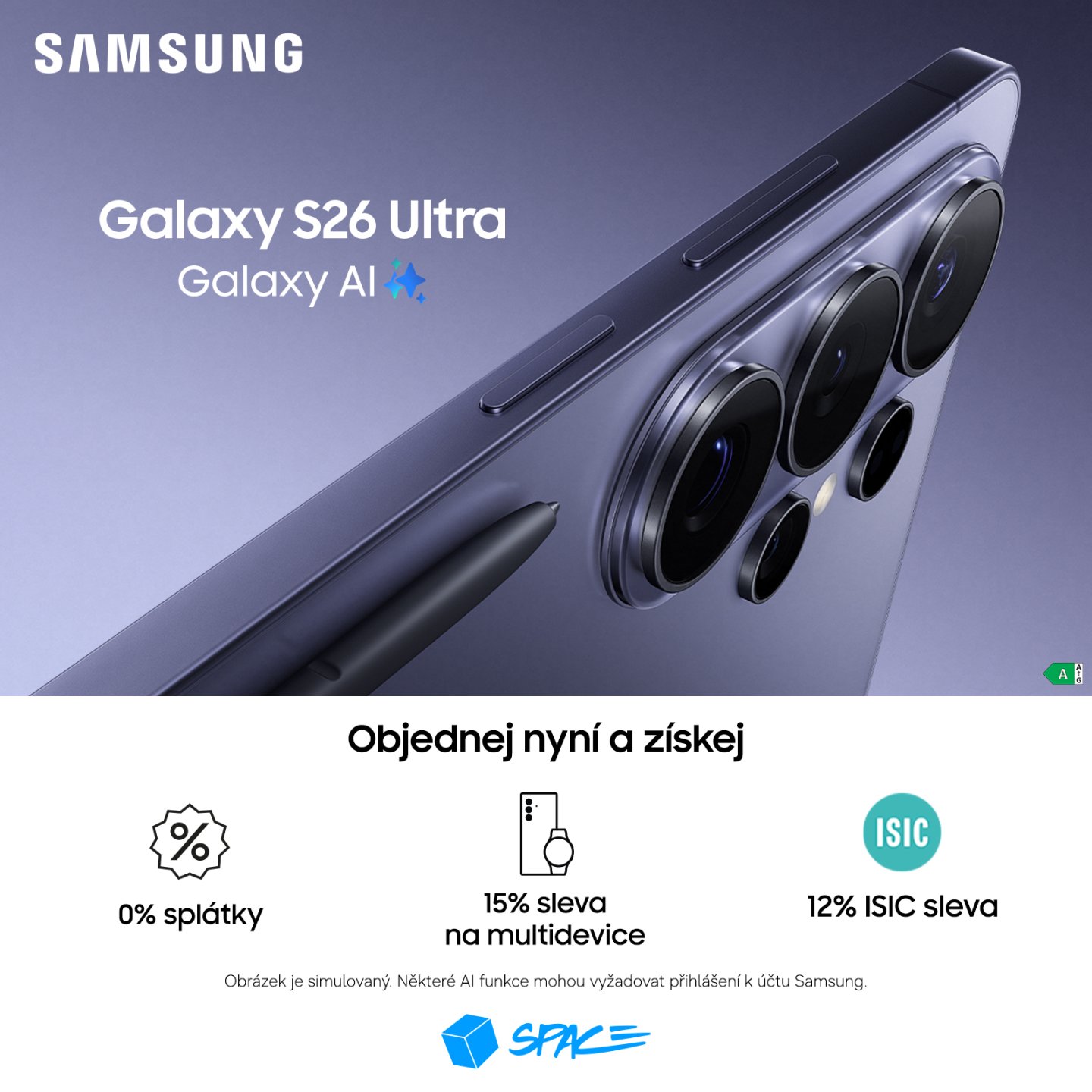 Die neue Reihe Samsung Galaxy S26 kaufen Sie bei Space