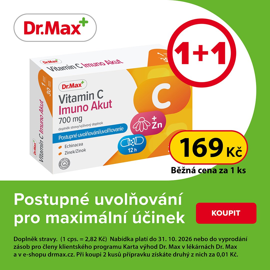 Dr. Max Вітамін C Imuno Akut 1+1