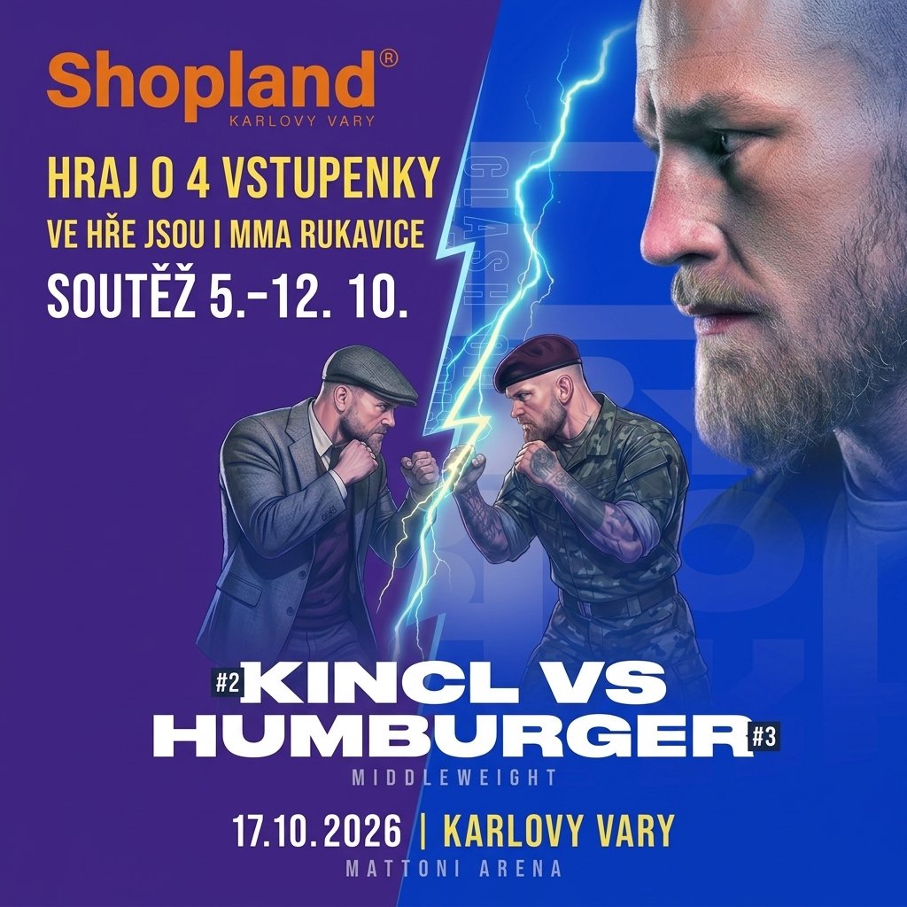 Hraj o vstupenky na OKTAGON 95 a MMA rukavice