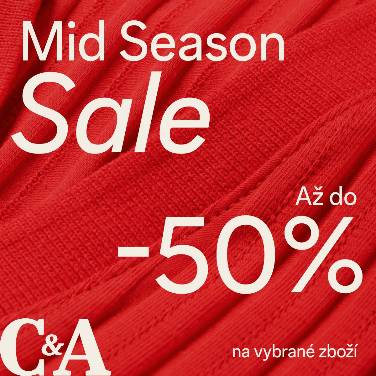 Mid Season Sale – up to 50% off selected items