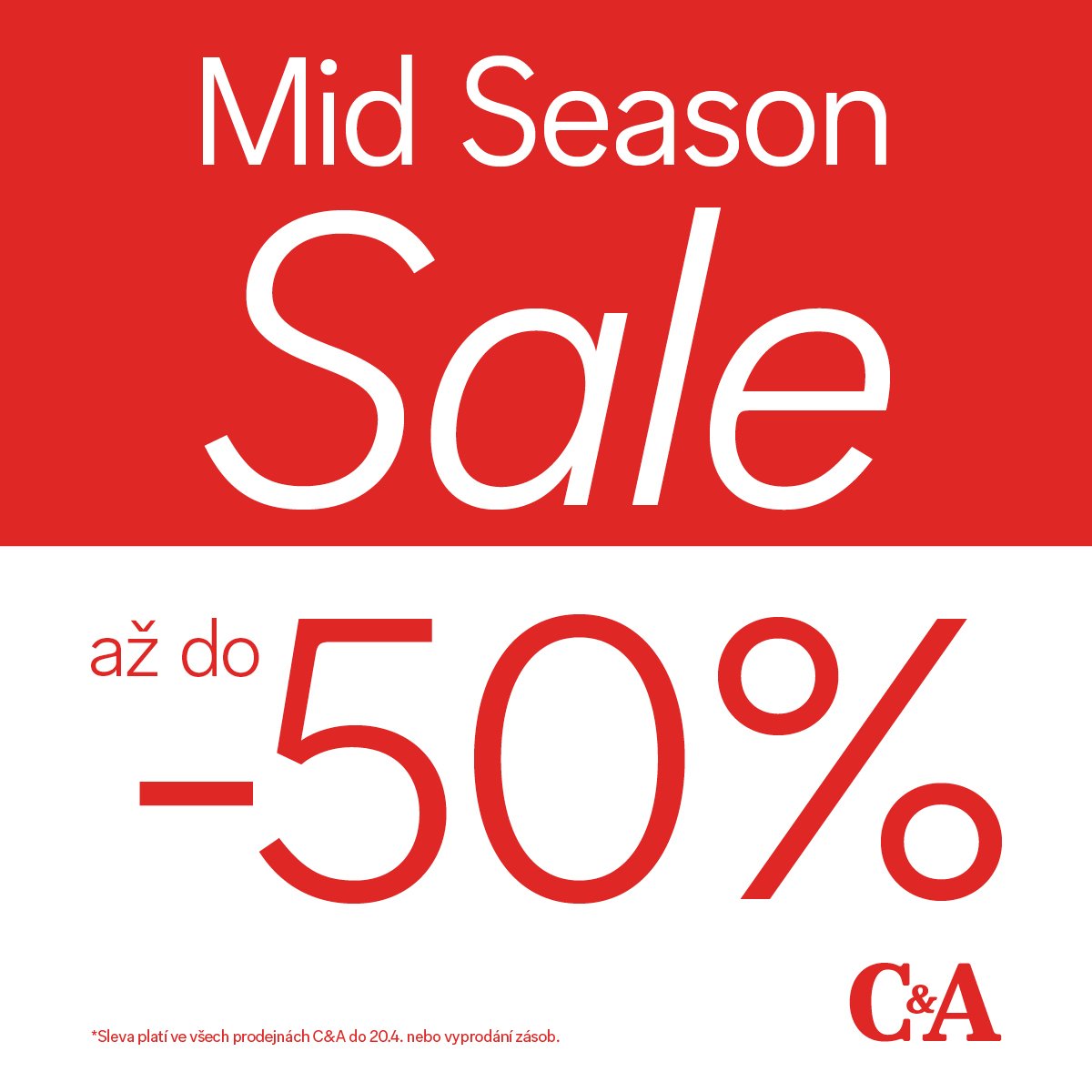 MID SEASON SALE DISCOUNTS UP TO 50% on selected goods