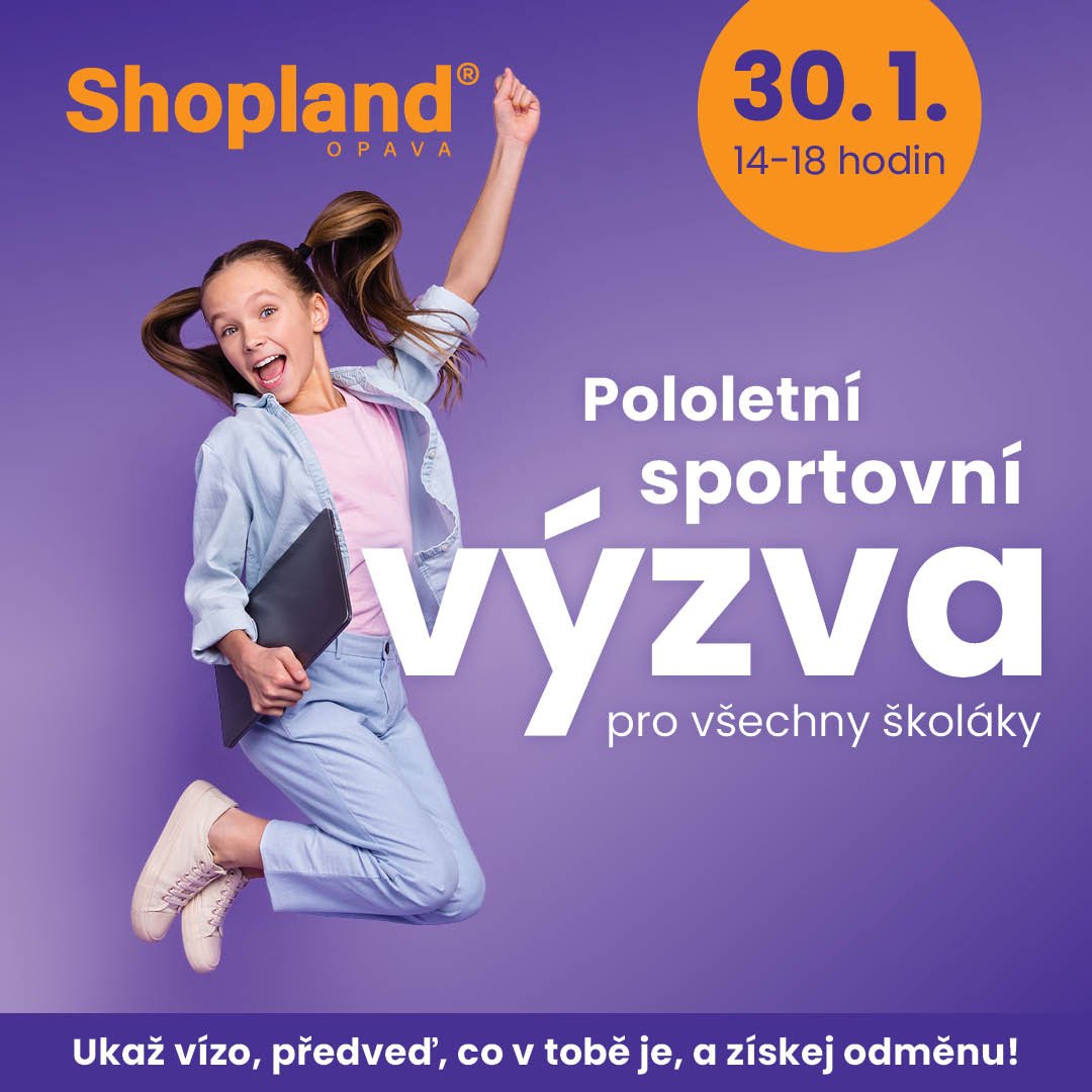 Półroczne wyzwanie sportowe dla uczniów szkół Shopland Opava!