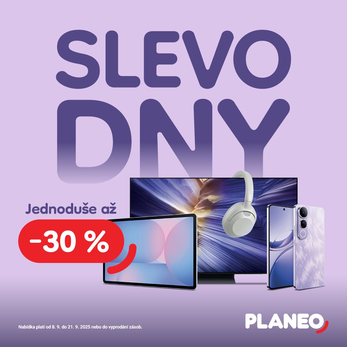 Slevodny v PLANEO