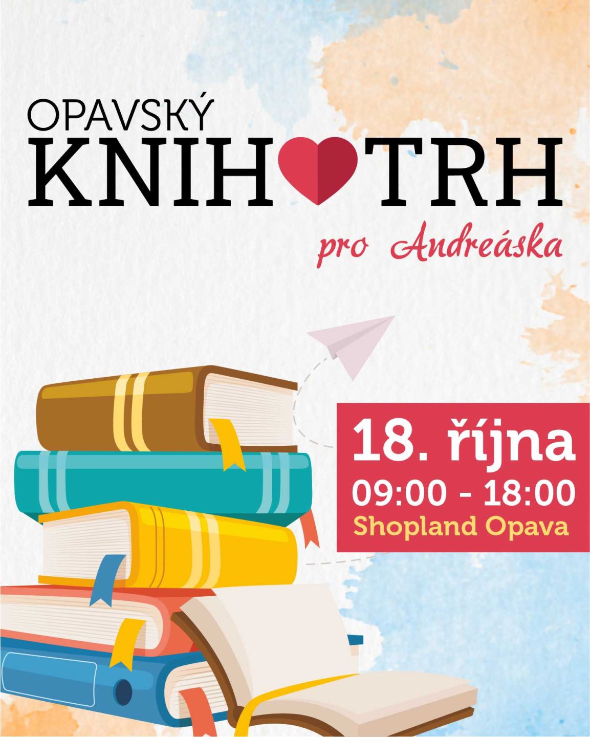 Dobročinný KnihoTrh v Shopland Opava!