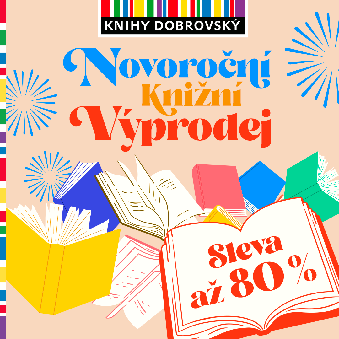 Novoroční knižní výprodej v Knihy Dobrovský