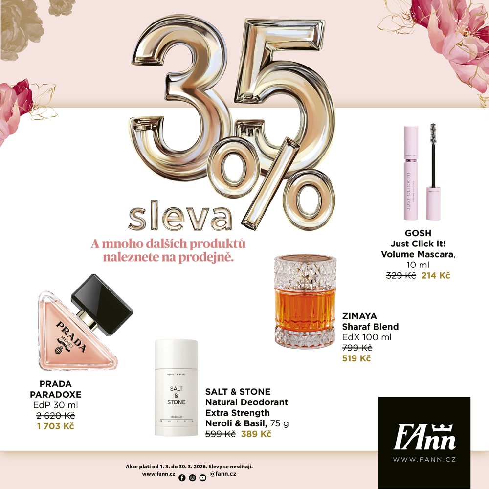 Parfumerie Fann slaví 35 let!