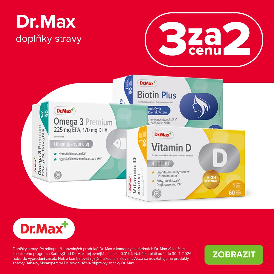 Produkty Dr. Max 3 za 2