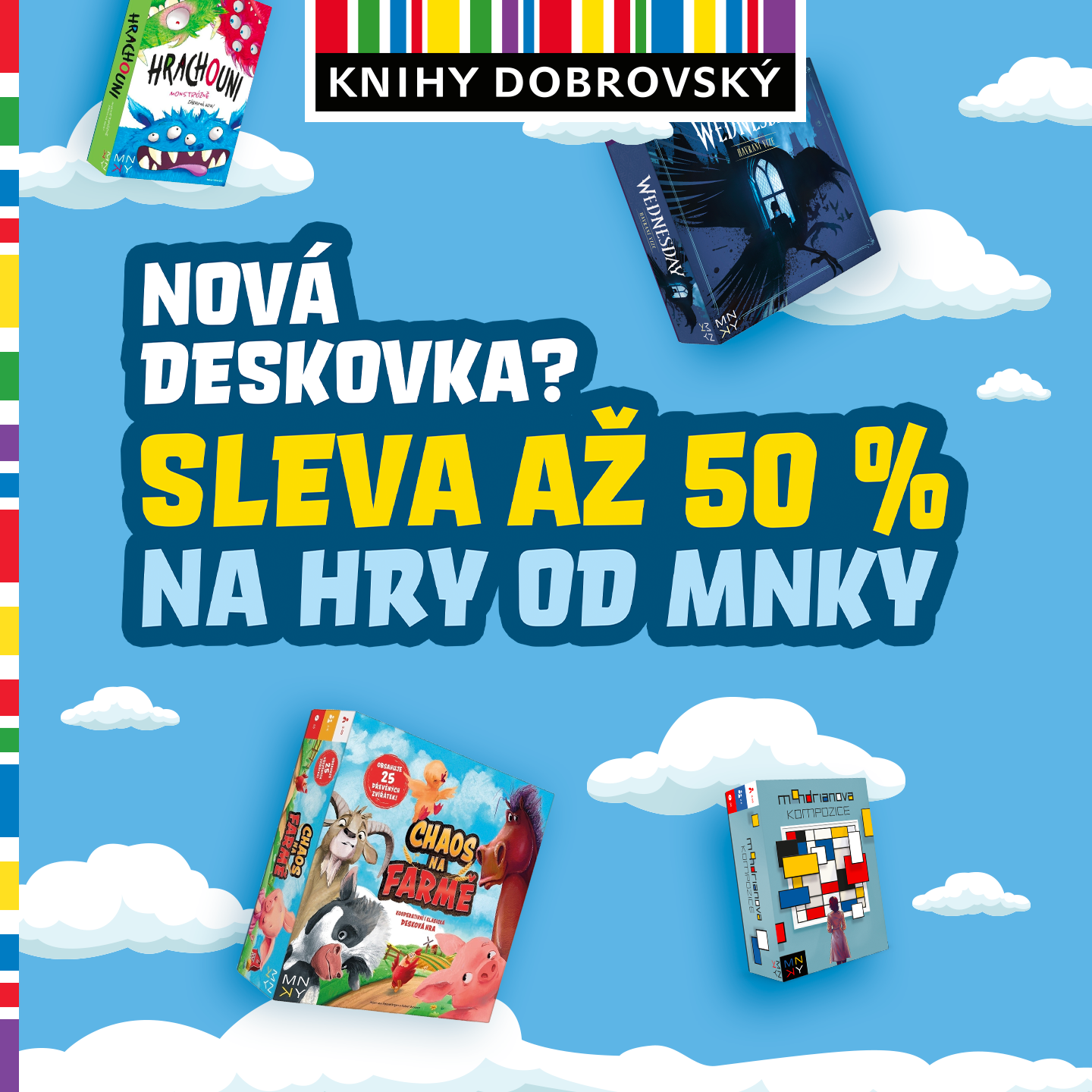 Hits from MNKY with a discount of up to 50%