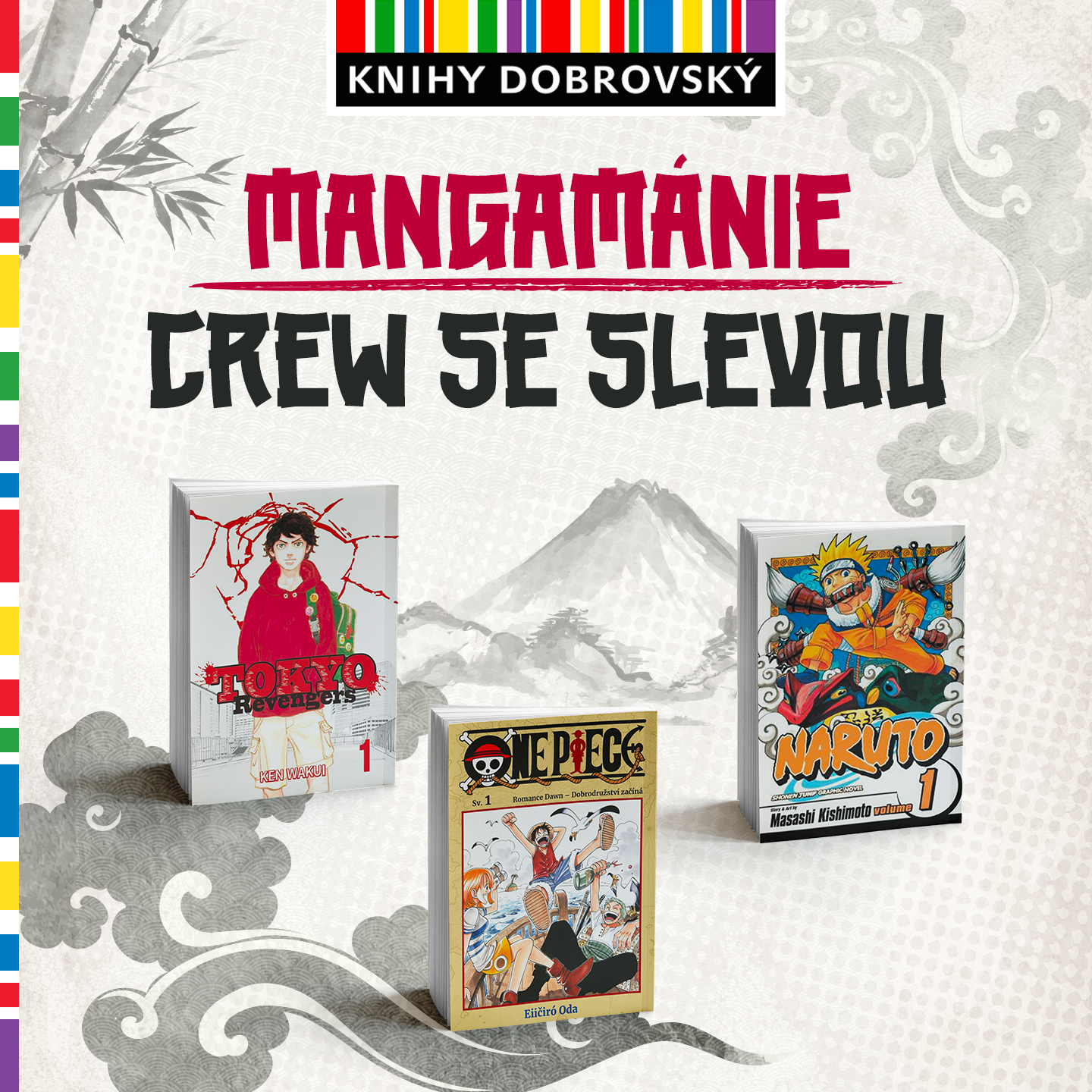 Mangamania at the Dobrovský Bookstore