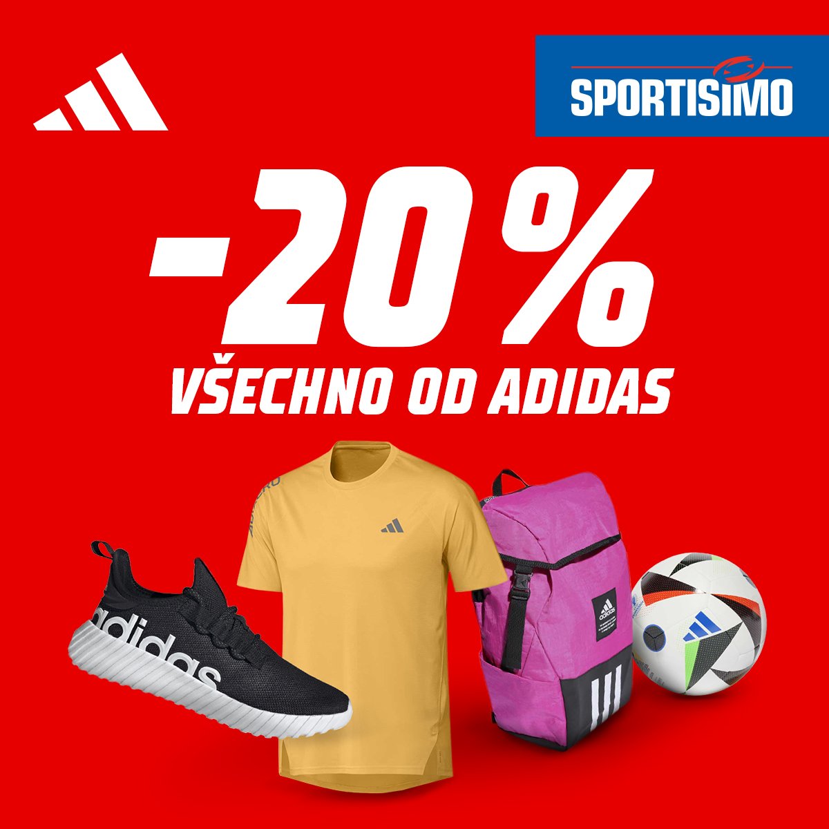 20% off everything from Adidas