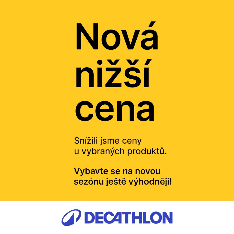 Lower prices in Decathlon