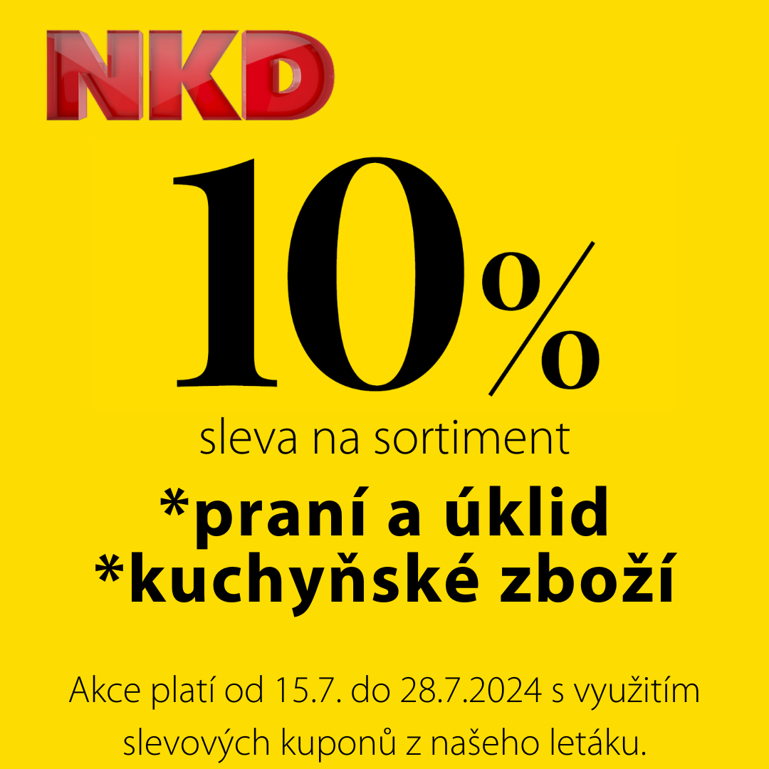 Výhodně s kupóny NKD