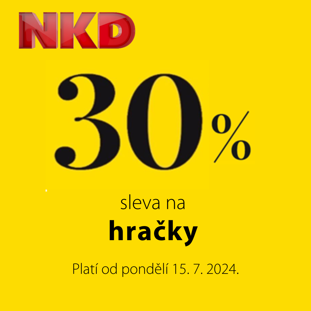 Zabawki z 30% rabatem