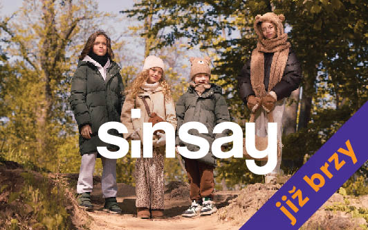 sinsay již brzy