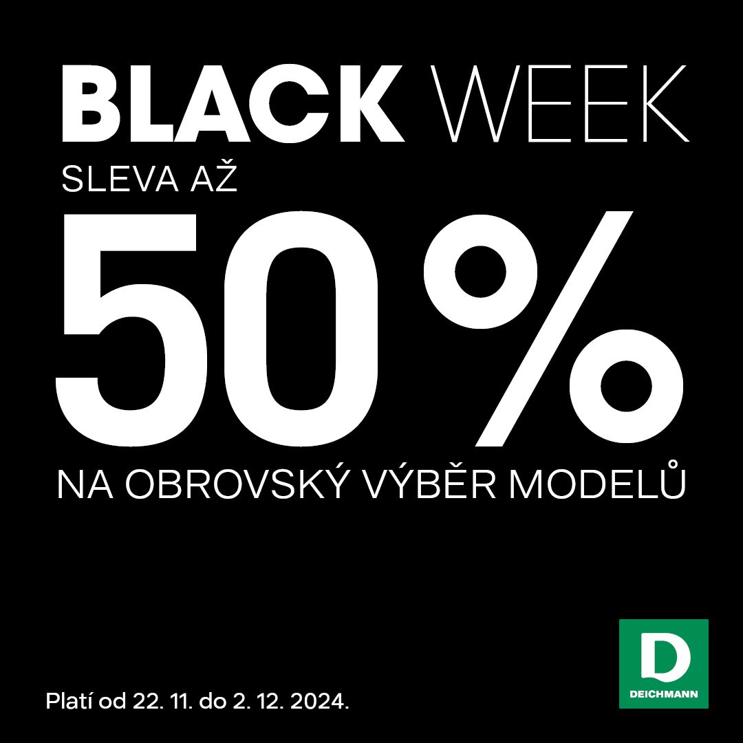 🖤 BLACK WEEK W DEICHMANN JUŻ JEST!