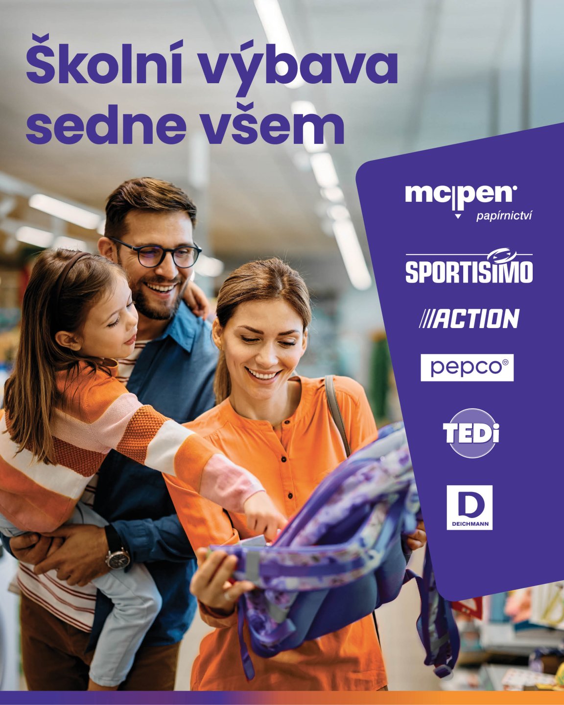 Školní výbava sedne všem!