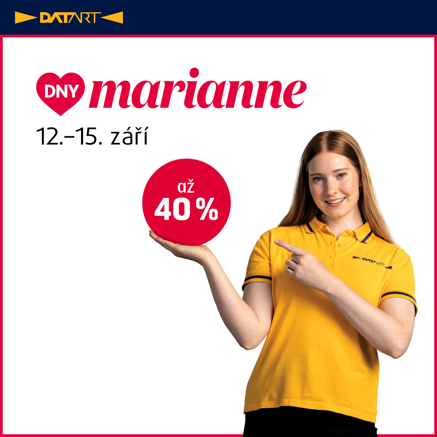 Slevy až 40 % v DATARTu