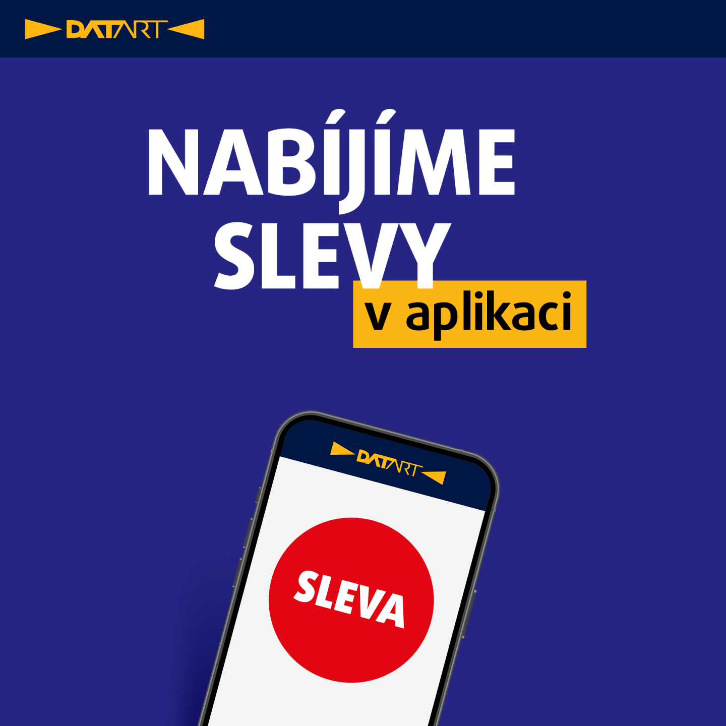 Nabíjíme slevy v aplikaci