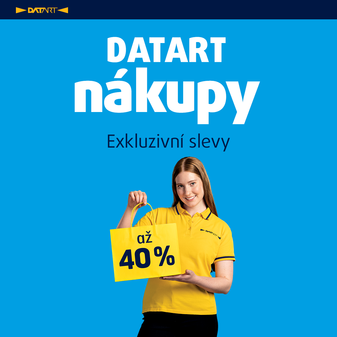DATART nákupy s až 40% slevami