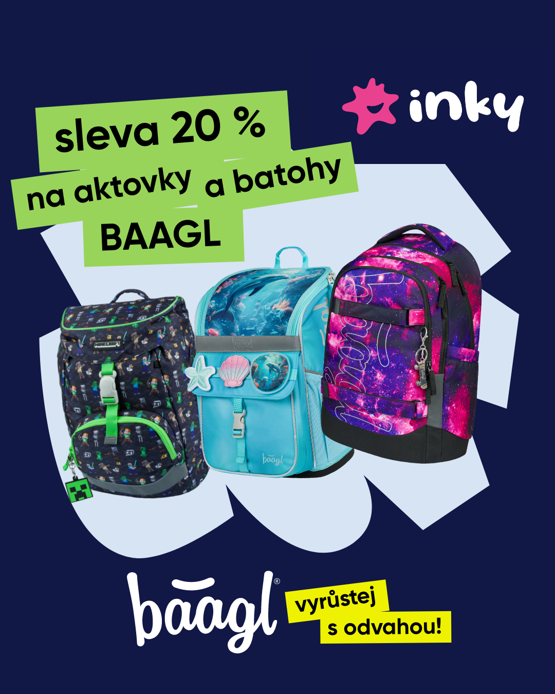 20% sleva na Baagl