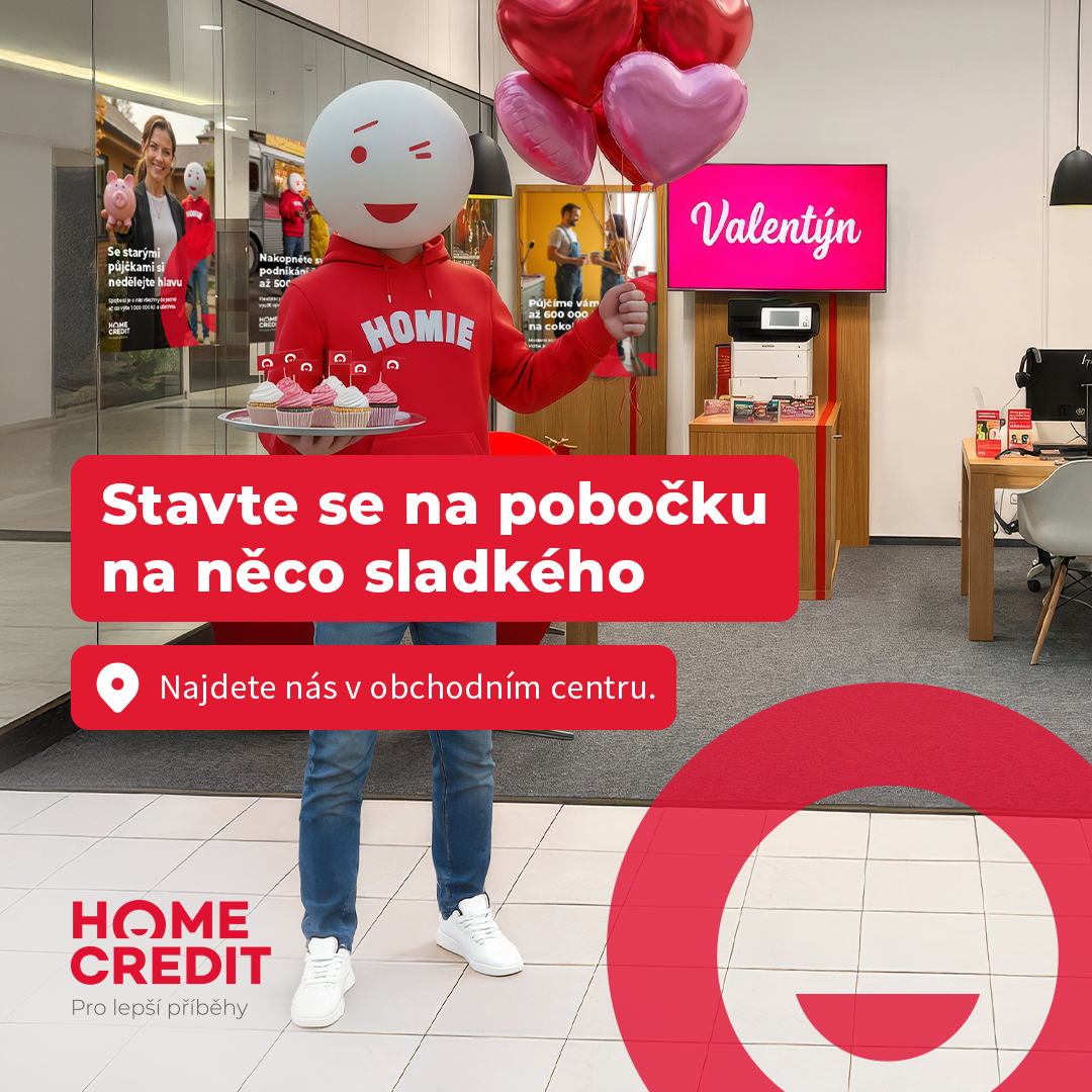 Valentýnské potěšení v Home Credit