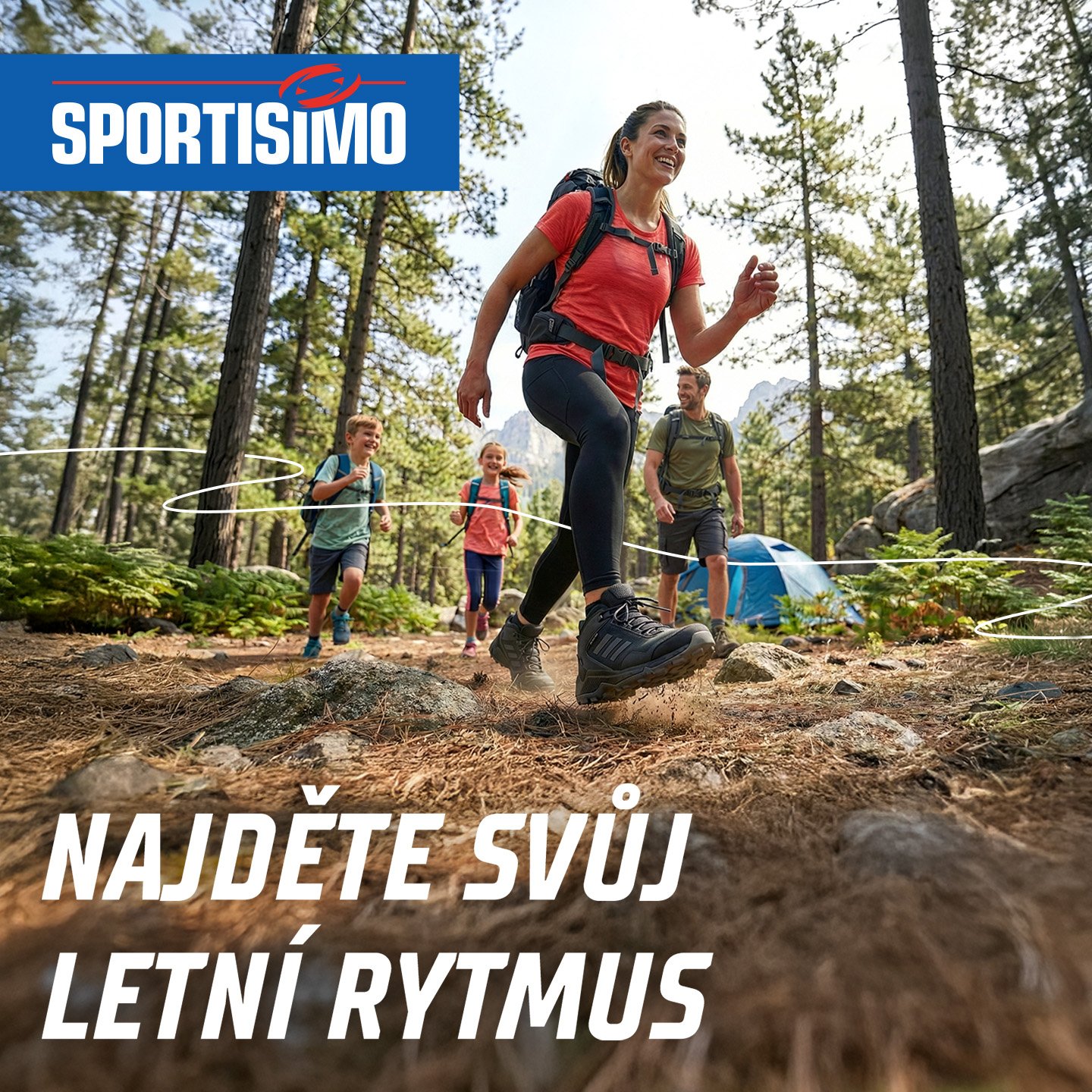Najděte svůj letní rytmus: Outdoor & kemping ve Sportisimu