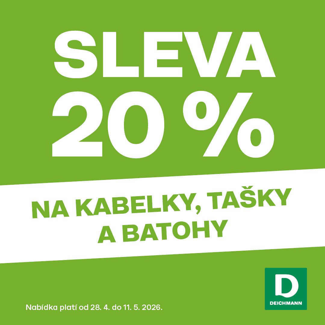Doplňky se slevou 20 %