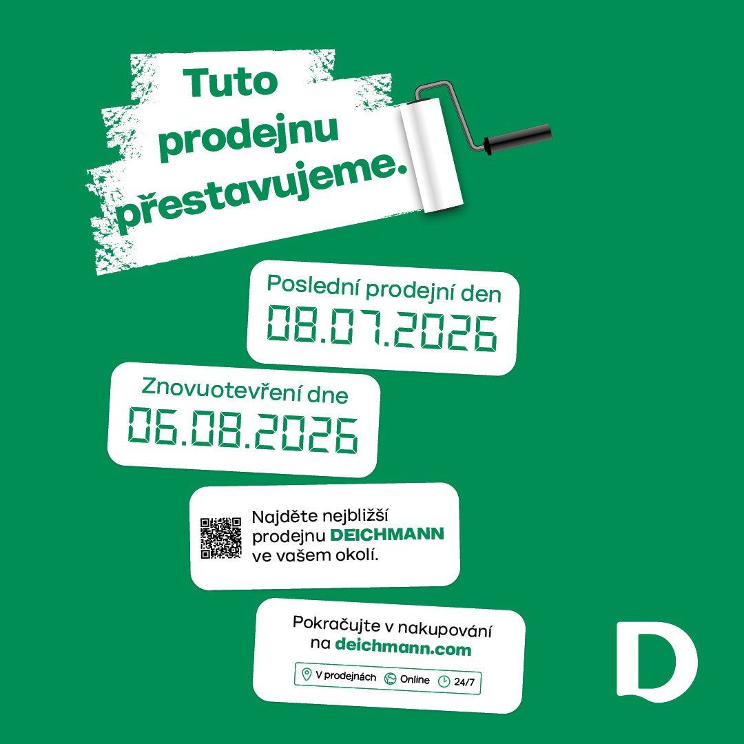👟 DEICHMANN se chystá na novou podobu!