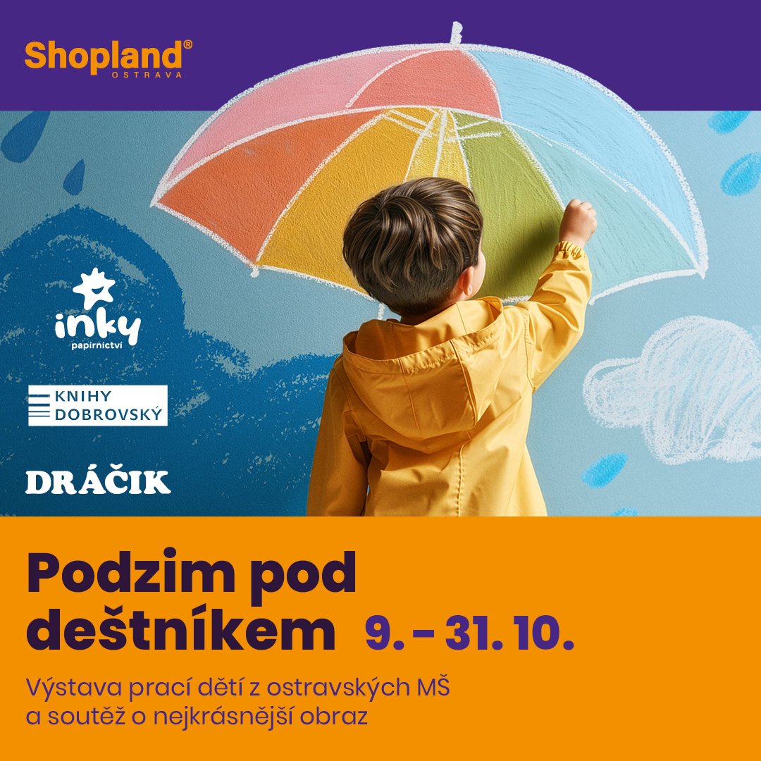 Autumn Under an Umbrella at Shopland Ostrava