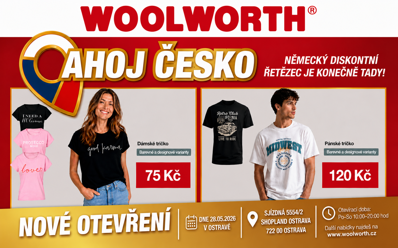 Nově otevřeno