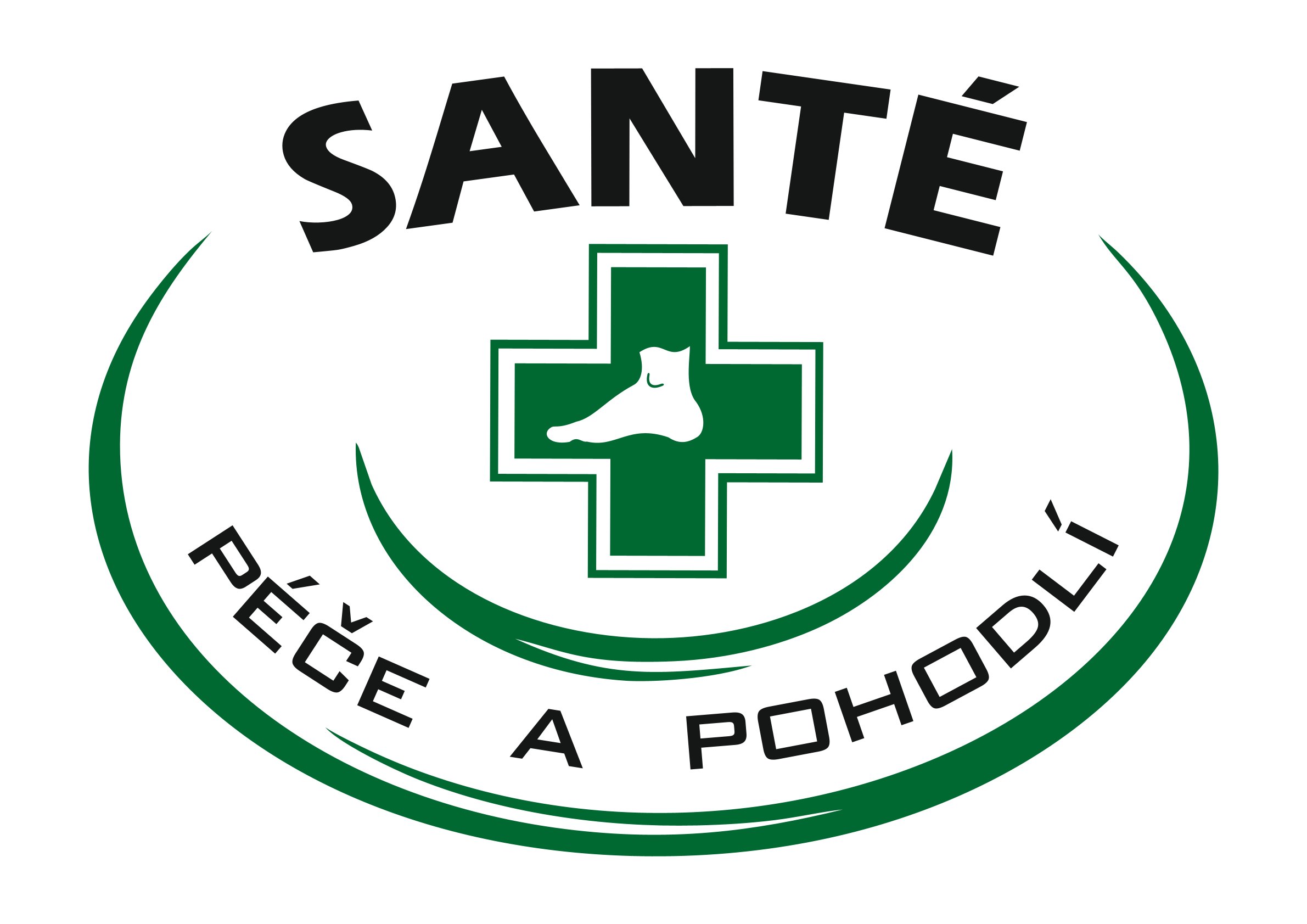 Santé health footwear - logo